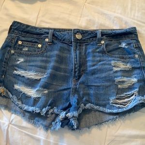 American Eagle jean shorts only worn once!